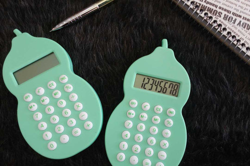 ماشین حساب فانتزی مدل آووکادو