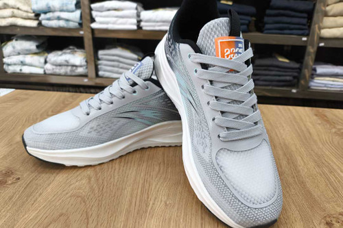 کفش رانینگ مردانه های-کپی خارجی رنگ طوسی