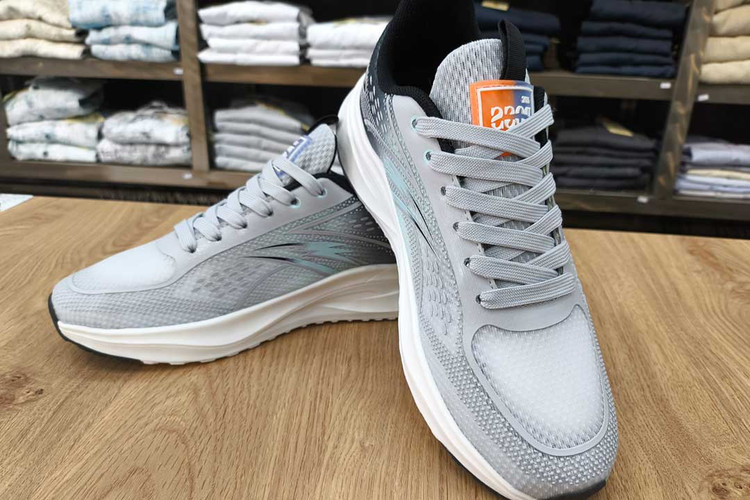 کفش رانینگ مردانه های-کپی خارجی رنگ طوسی