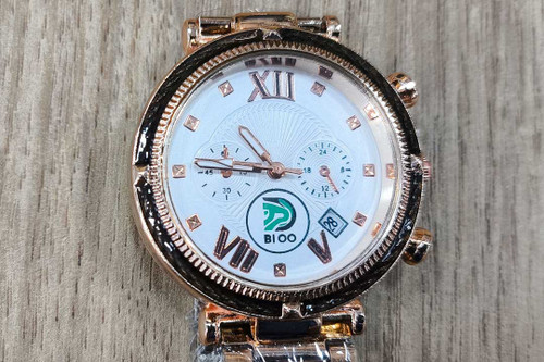 ساعت زنانه BIOO تاریخ دار تک موتوره طلایی