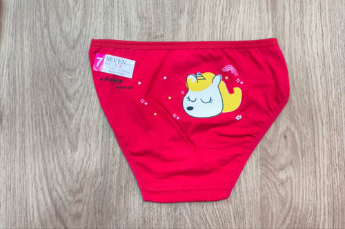 مایو دخترانه ۷ تا ۹ سال طرح یونیکورن جنس پنبه