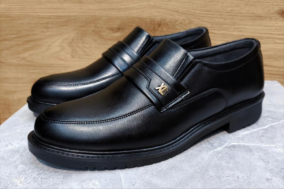 کفش کالج مردانه مشکی (جنس فوم) کد ۰۰۶