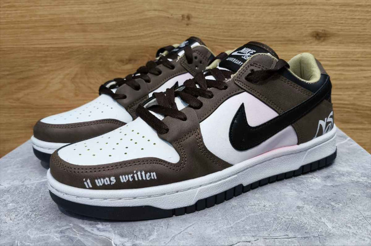 کفش ونس طرح نایک ایرفورس مردانه قهوه ای کد ۱۰۶